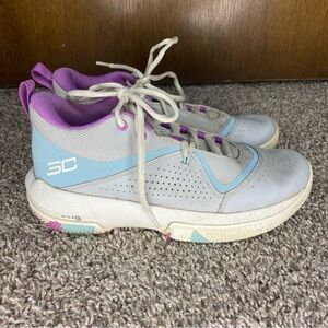 Under Armour Curry Shoe Gray Size 6.5Y